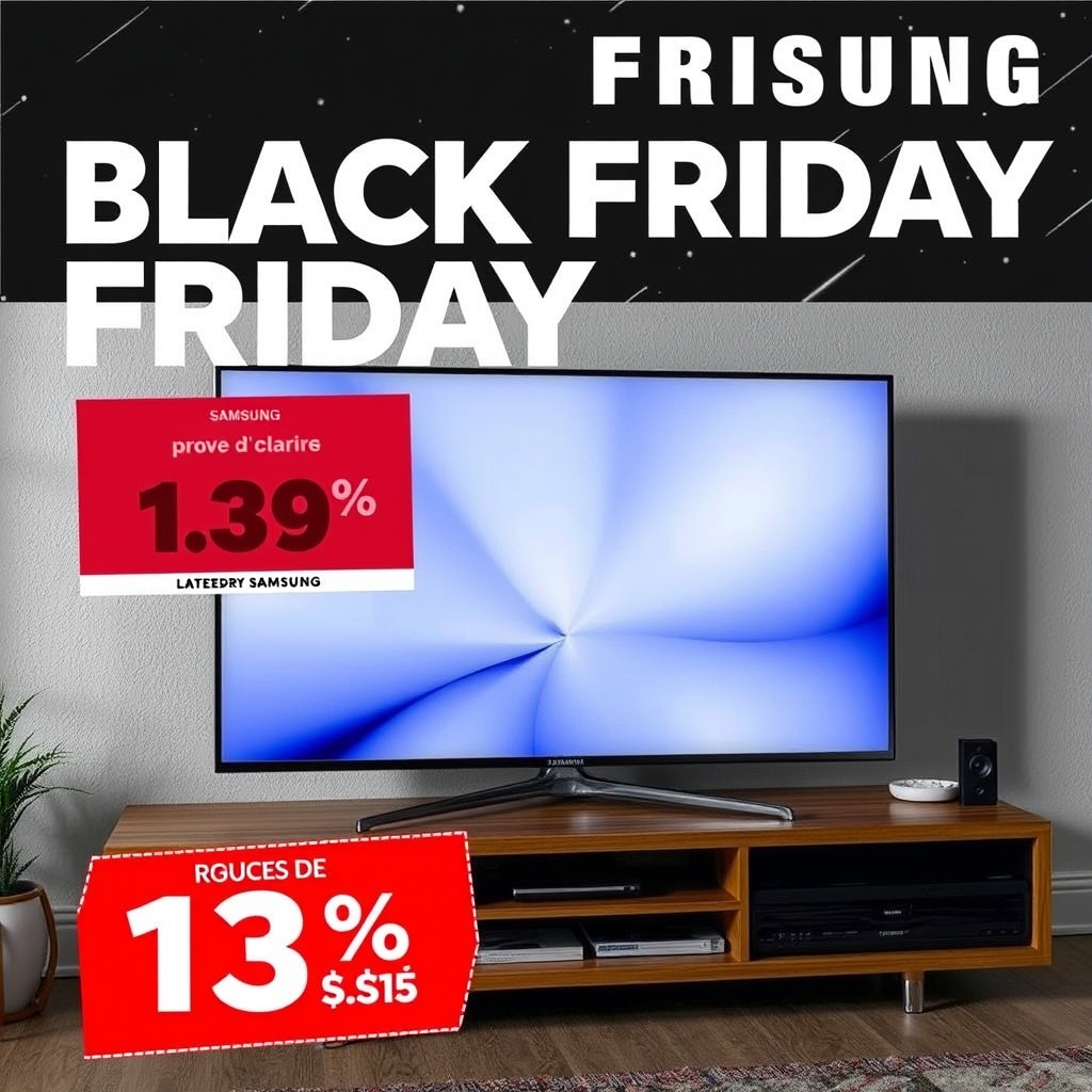 profitez de la promo black friday 2026 avec 13% de réduction sur la tv samsung 75 pouces. offre limitée à ne pas manquer pour une expérience visuelle exceptionnelle.